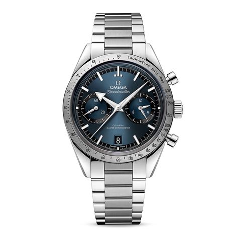 omega speedmaster 57 co axial chronograph 41.5 mm mens watch|omega speedmaster 57 manual movement.